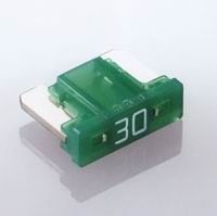 ISO 8820 สีเขียว 58 โวลต์ 30 แอมป์ฟิวส์ขนาดเล็กรายละเอียดต่ำ